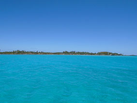 The Blue Lagoon island entrance