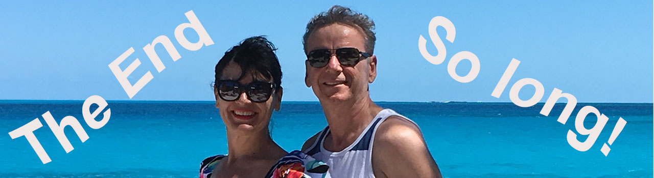 The closing image from the Blue Lagoon Island