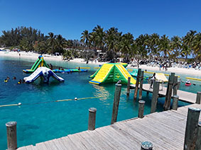 The image from the Blue Lagoon Island