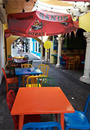 Nassau, downtown street detail