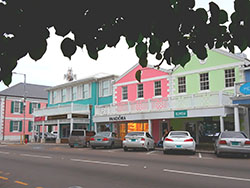 Shopping downtown Nassau