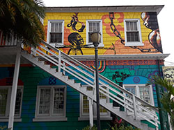 The Pompey Museum is named in honor of a courageous slave, Pompey, who lived on the Rolle.