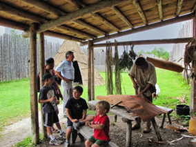 The image from Huron Indian Village 