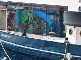 The image from Midlnad, Ontario, Canada