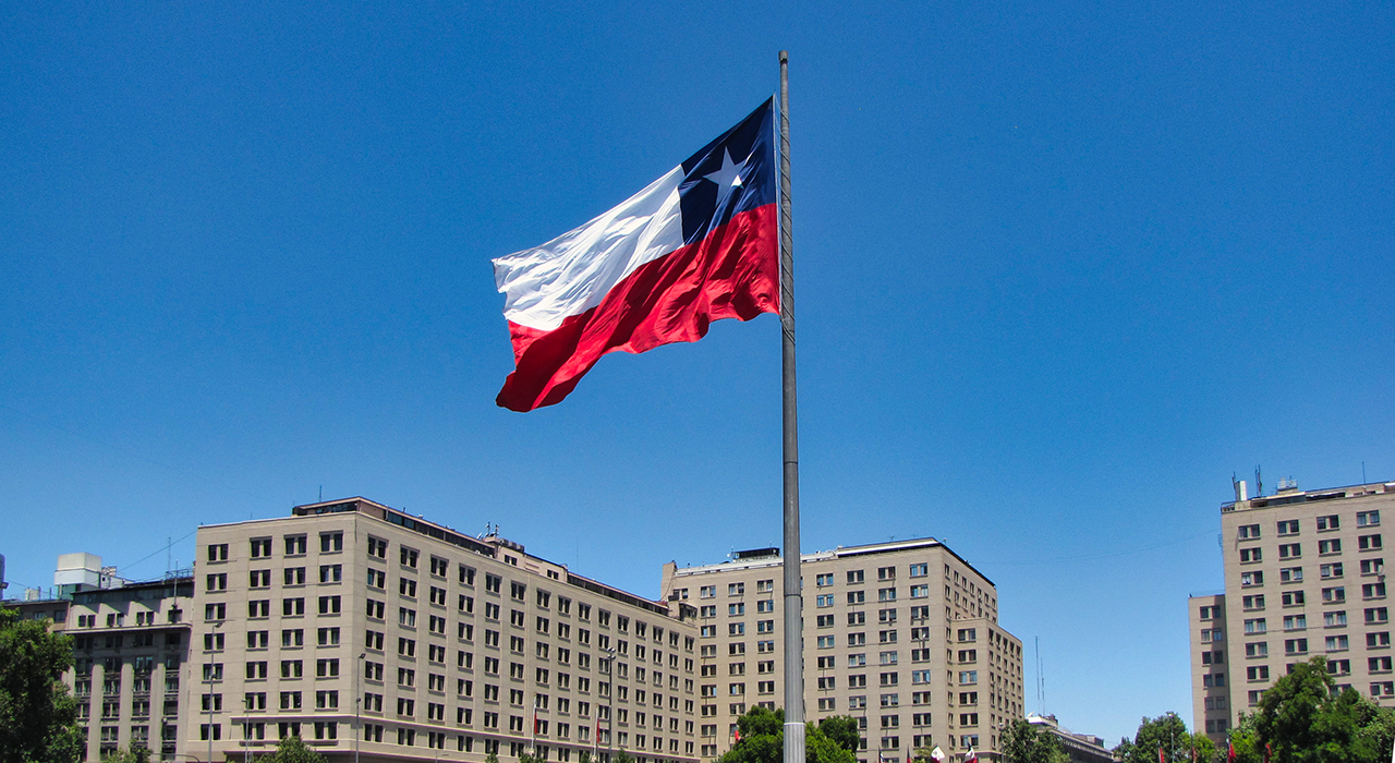 An image of the Chile flag