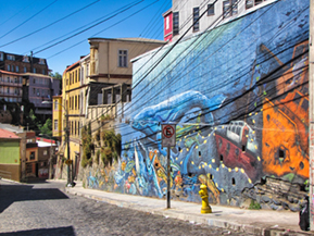 An image of Valpaiso from our Chile album