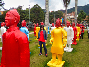 An image of Terracotta Worriers in Bogota