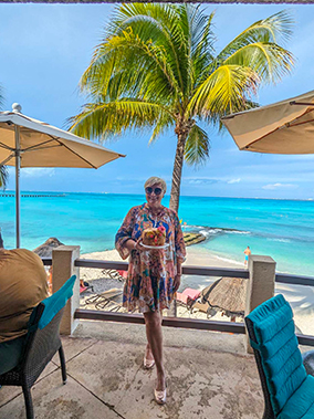 An image from the beach Cancun