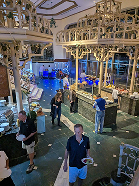 An image from the beach Cancun