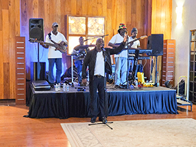 An image from the lobby