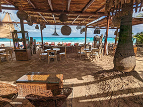 An image from the beach Cancun