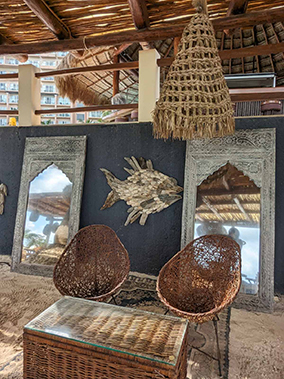 An image from the beach Cancun