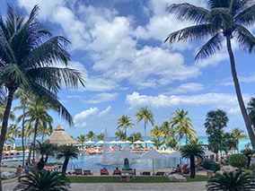 An image from the beach Cancun