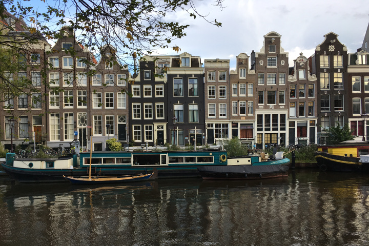 Images from Amsterdam, downtown.
