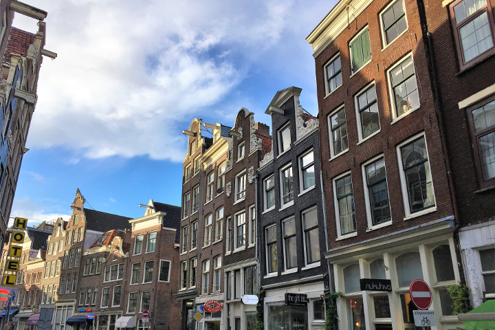 Images from Amsterdam, downtown.