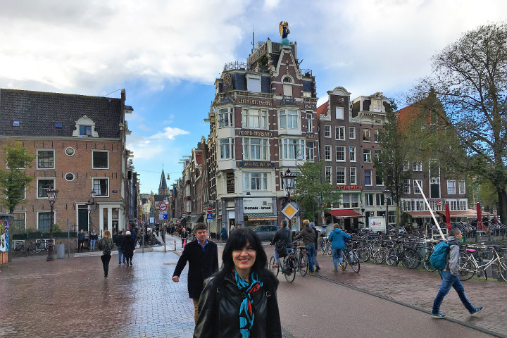 Images from Amsterdam, downtown.