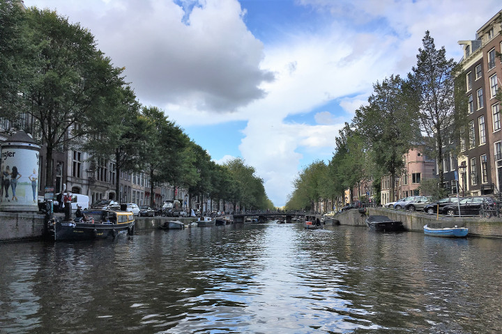 Images from Amsterdam, downtown.