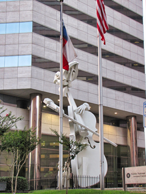 The image from Houston