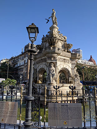 Flora Fountain in Mumbai