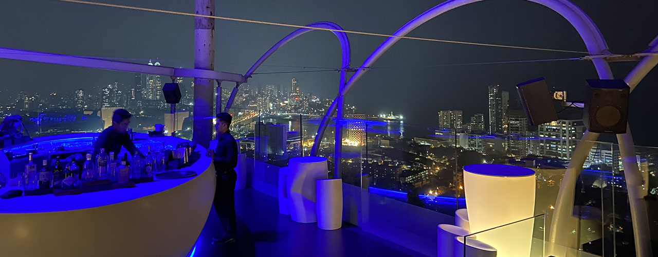 Image from the rooftop bar at Four Seasons hotel