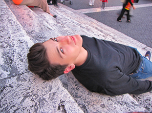The image of Spanish steps from Rome