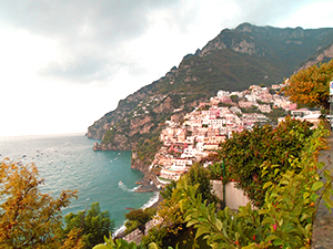 Another panoramic view onto Positano