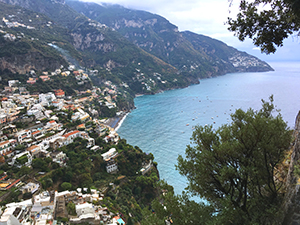 The small city Positano