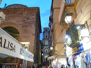 Sorento, touristic area on the hill