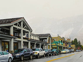 Jackson city street image