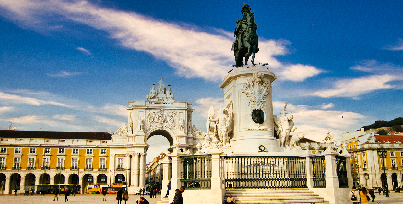 An image from the Lisbon old town 