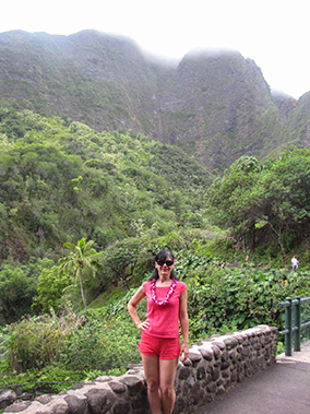 An image from Maui rainforest