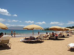 An image from Maui beach