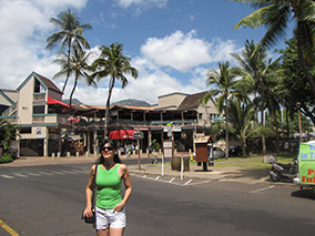 An image from Lahaina Maui
