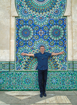 An image from The Hassan II mosque