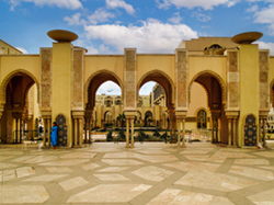An image from The Hassan II mosque