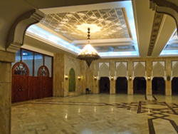 An image from The Hassan II mosque