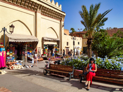 An image from Marrakesh