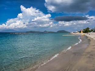 The image from Pinney's beach