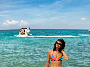 The image from Pinney's beach