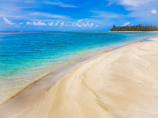 The beach in Puerto Rico