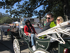An image from New Orleans French quarter from our Album