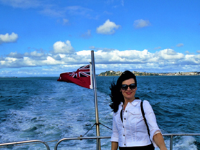 The image from Auckland