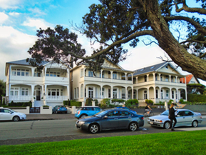 The image from Auckland