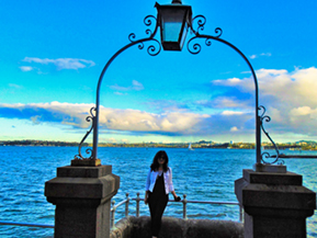 The image from Auckland