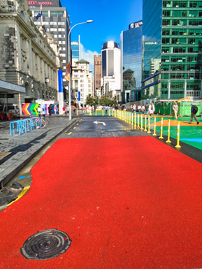 The image from Auckland