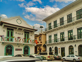 An image from Casco Viejo, Panama City