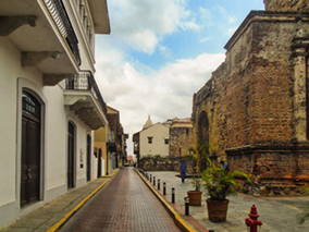 An image from Casco Viejo, Panama City