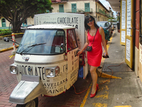An image from Casco Viejo, Panama City