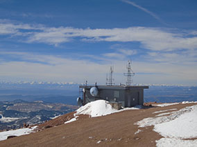 An image from our trip to the top of Pikes Peak