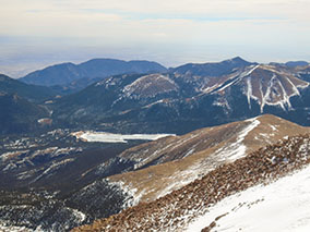 An image from our trip to the top of Pikes Peak